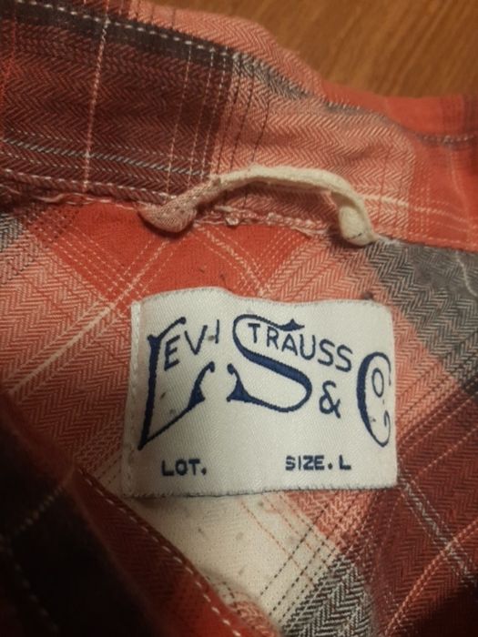 Картата сорочка Levis L