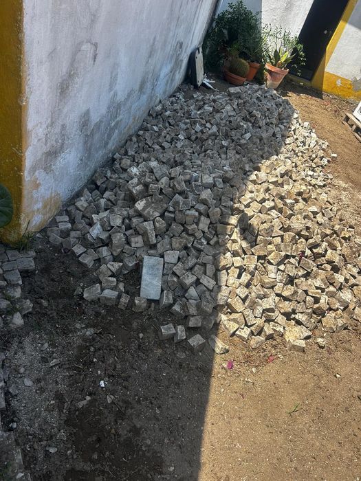 Pedras de calçada