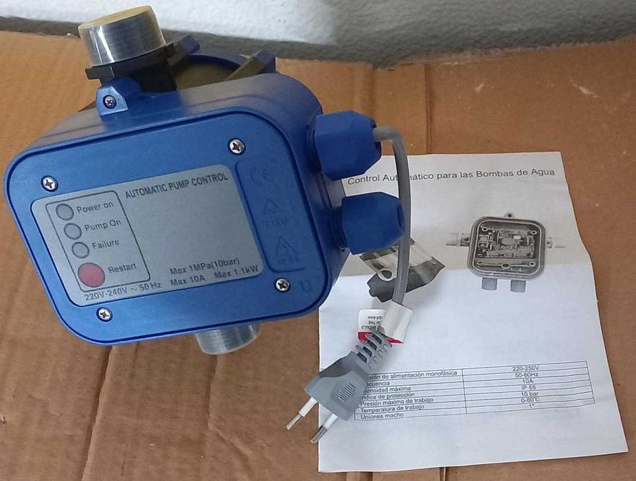 Pressostato para bomba doméstica