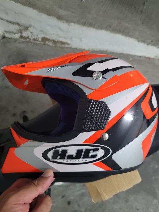 Capacete mota criança