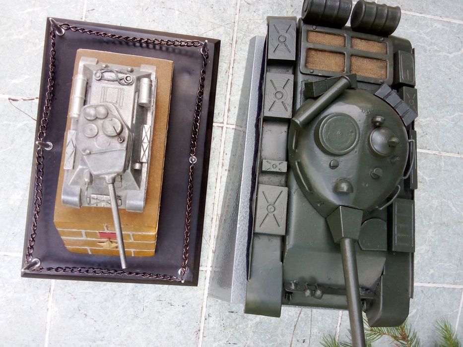 Танк настольный. Большой. 4 кг .