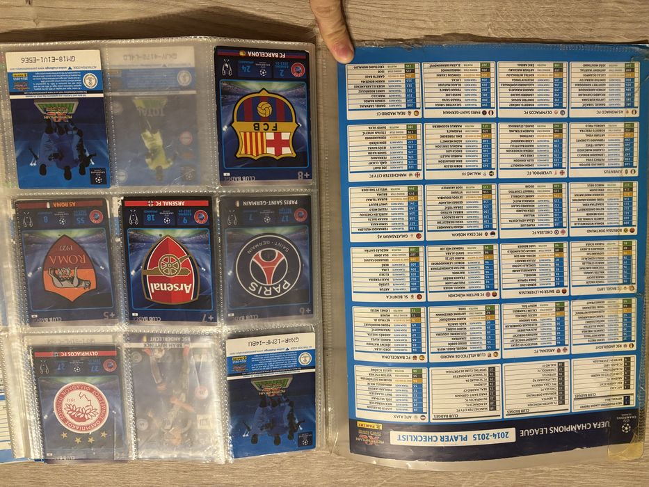 Panini UEFA Champions League 2014 - 2015 Collector’s Binder
