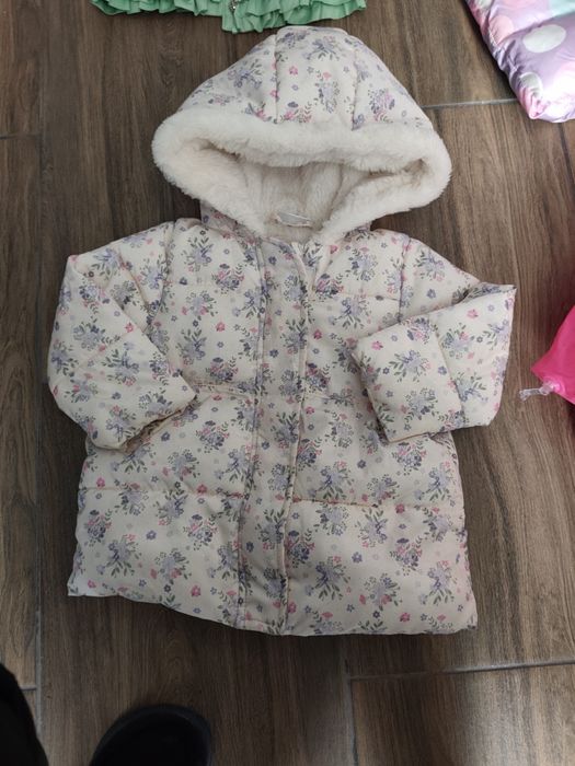 Kurtka zimowa dziewczęca 80 cm (9–12 mies)