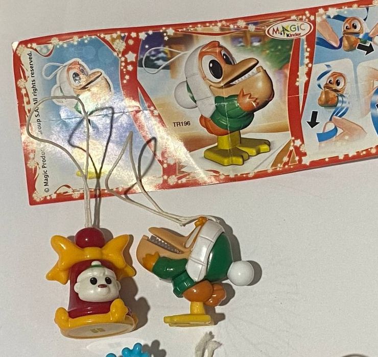 Игрушки из киндер из старых серий