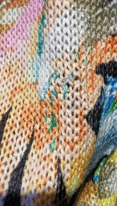 Sweterek sweter owers kimonko piórka