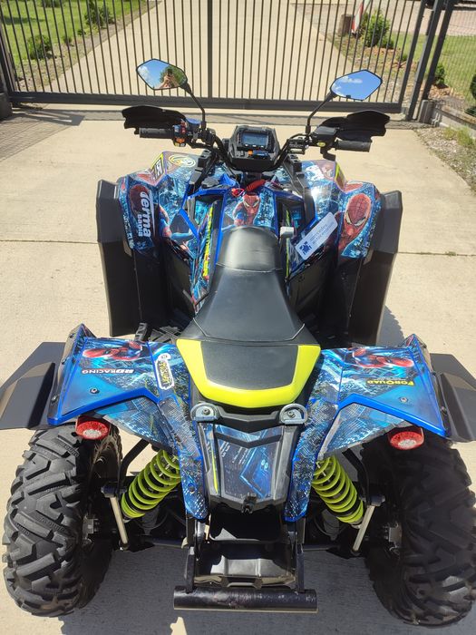 Polaris Scrambler 1000S 2021r, PL Salon wciągarka LED BAR ZAMIANA