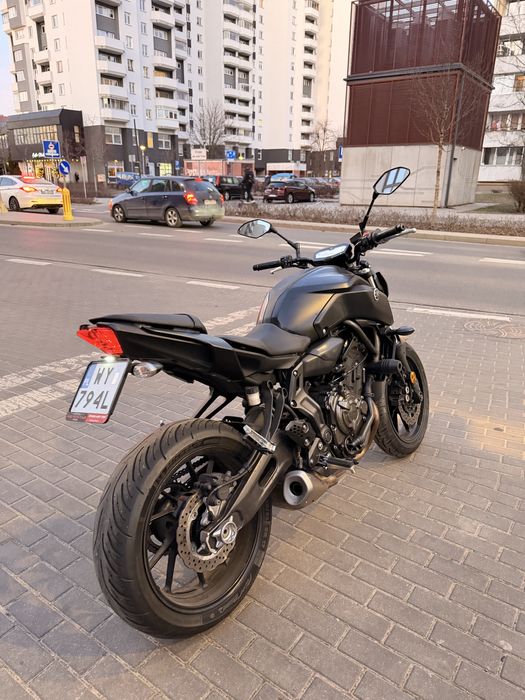 Yamaha mt-07 czarny mat A2!