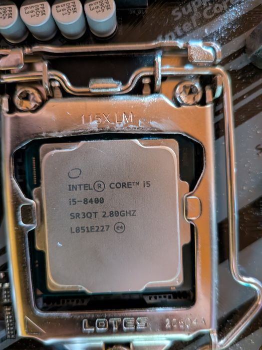 Motherboard  e cpu