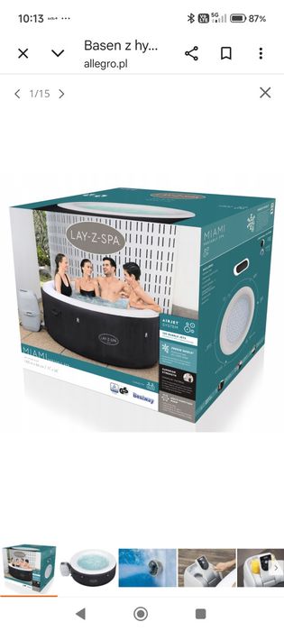Jacuzzi lay-z-spa Miami 4 osoby