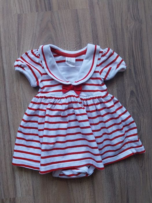 Sukienka z body z krótkim rękawem 56 H&M