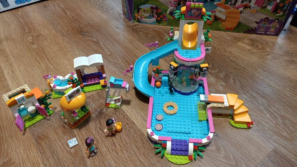 LEGO Friends 41313 Letni Basen w Heartlake Zadbany