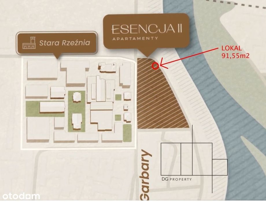 91,55 m² – GARBARY – ESENCJA, blisko Stary Rynek