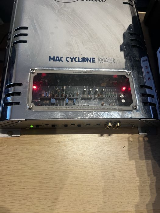 Wzmacniacz samochodowy MAC CYCLONE 6000