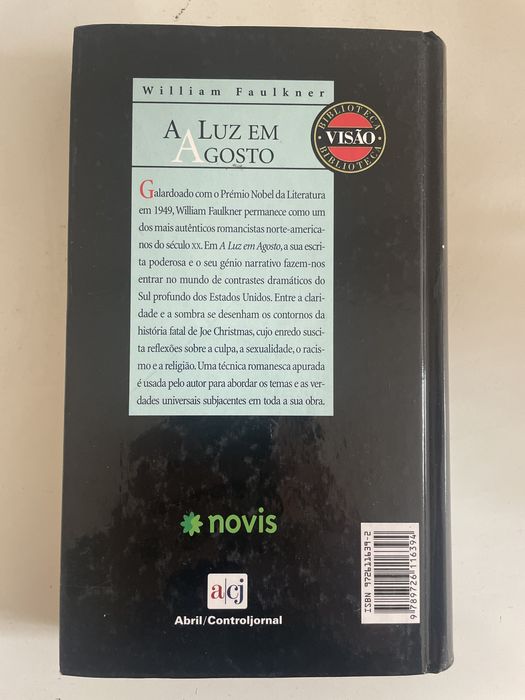 A Luz em Agosto, de William Faulkner