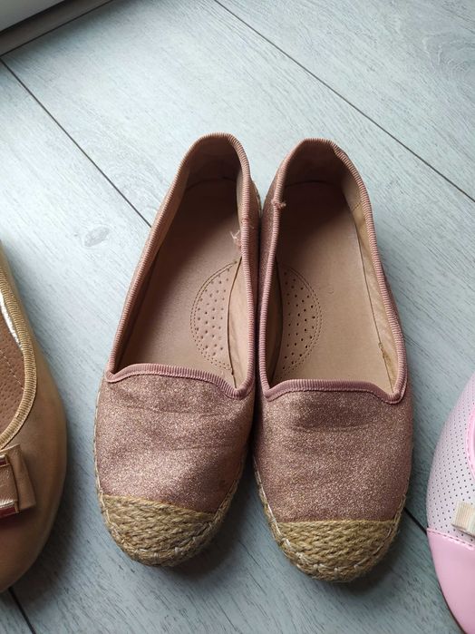 Buty damskie zestaw butów 4 pary 38 baleriny