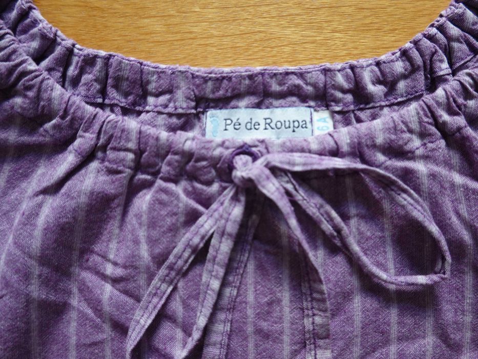 Vestido de verão da Pé de Roupa (6 anos)