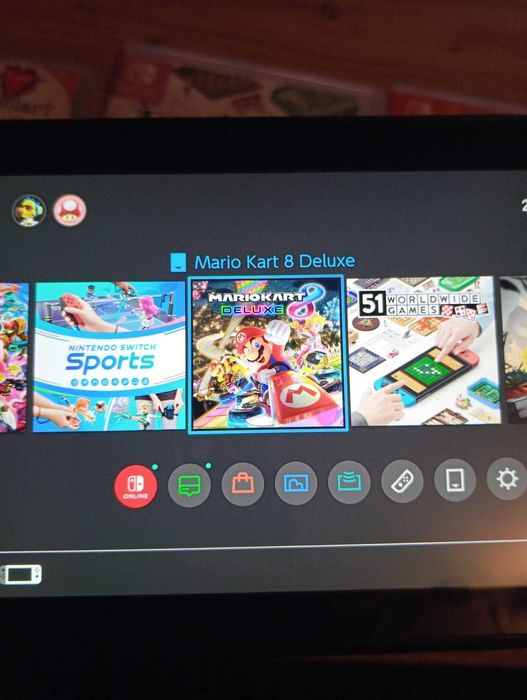 Pack Nintendo Switch 7 Jogos + Comando Extra + Cabo HDMI