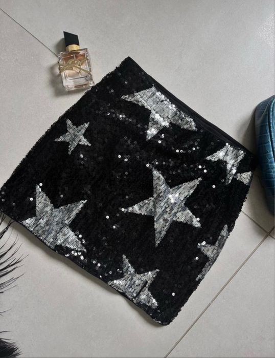 Spódnico-spodenki cekinowe