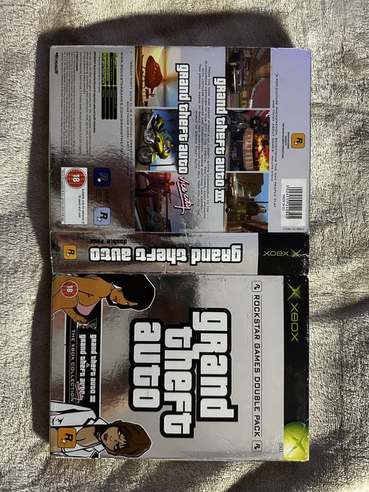 Gry na konsolę XBOX Classic 10 szt. Star Wars, Colin McRae…