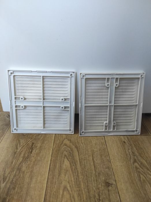 Вентиляційна пластикова решітка із сіткою