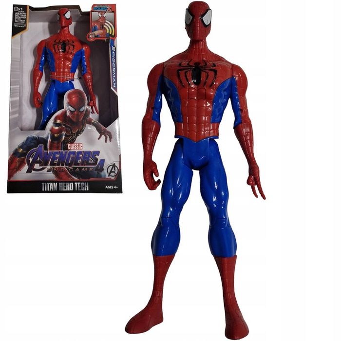 Spiderman Duża Figurka Spider Man Światło Dźwięk - Idealny Prezent