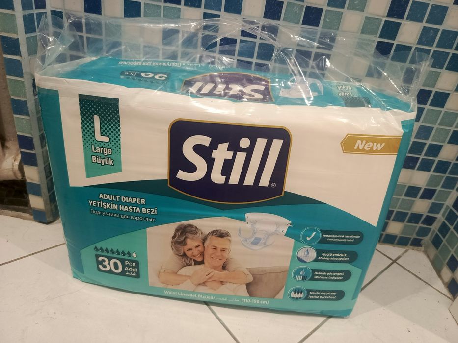 Упаковка подгузников взрослых, L.
