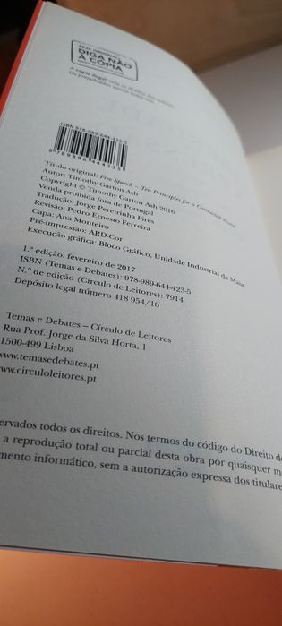 Liberdade de Expressão - Timothy Garton Ash