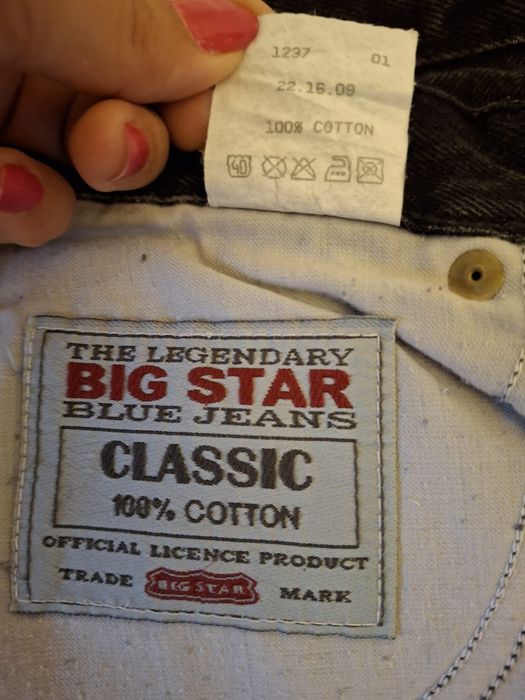Spodnie Big star Jeansy vintage