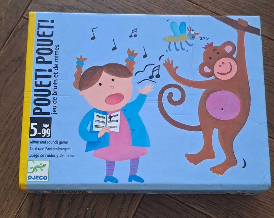Pouet! Pouet! Kalambury gra rodzinna Djeco