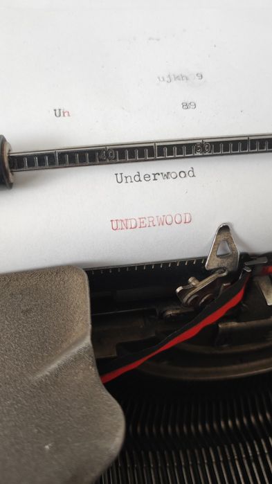 UNDERWOOD SX Máquina de escrever antiga