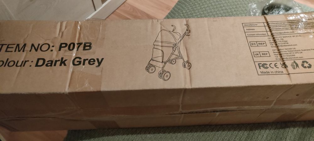 Carrinho de passeio pet