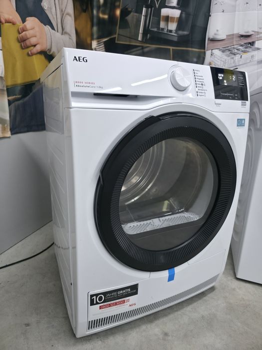 AEG Сушильна машина тепловий насос А+++ ECO 2024р НОВА сушіння пуховик