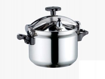 szybkowar + dodatkowa pokrywka szklana stal 18/10 jakość 5l