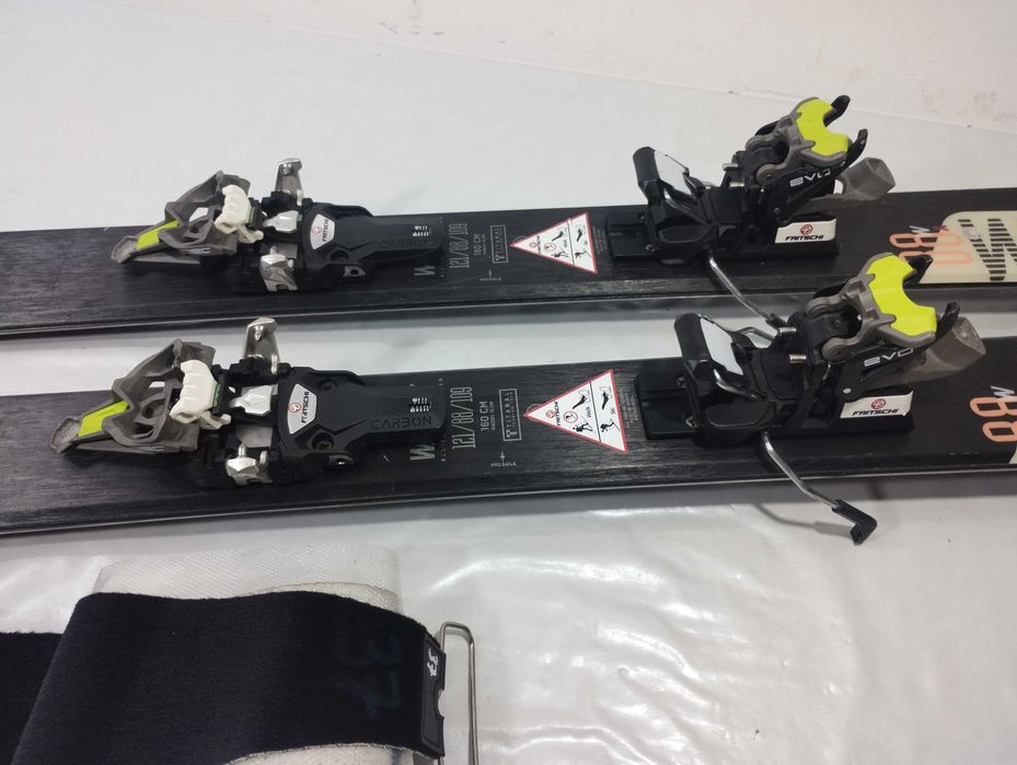 narty skiturowe K2 Wayback  88 W 160 + wiązania pinowe+ foki bdb