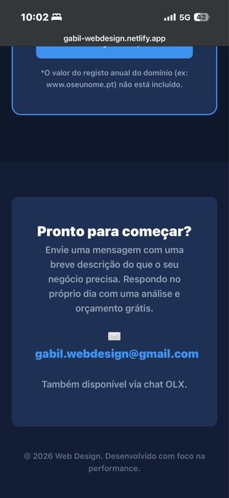 Criação de Sites Profissionais e Rápidos | Web Design