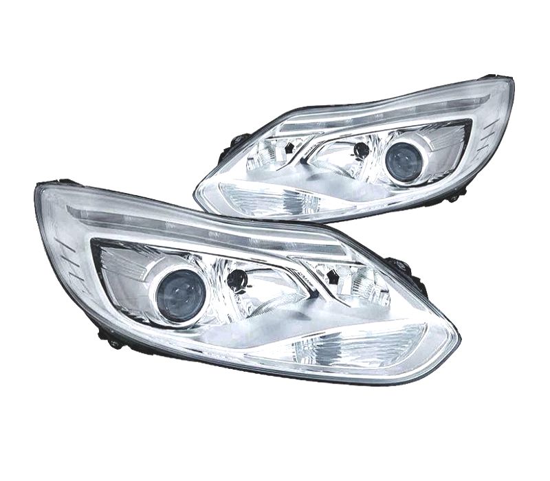 FARÓIS XENON FORD FOCUS IV 11-14 LUZ DIURNA LED