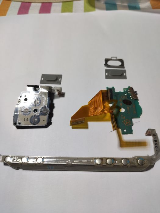 PSP 1000 FAT włącznik POWER tasiemki funkcyjne przycisków