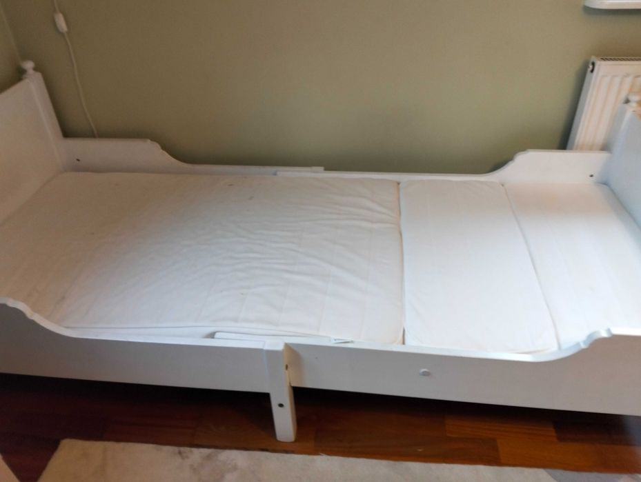 Łóżko Ikea Sundvik regulowane 80x200cm stelaż materac