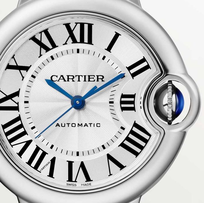 Годинник unisex Ballon Bleu de Cartier watch stripe black