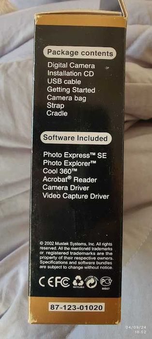 Mustek GSmart Mini 3 Digital Camera (New)64585333916803124