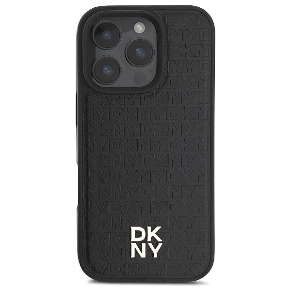 DKNY DKHMP16LPSHRPSK iPhone 16 Pro 6.3" hardcase czarny/black Repeat P