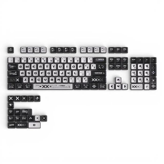 Набір кейкапів Printstream 122 шт