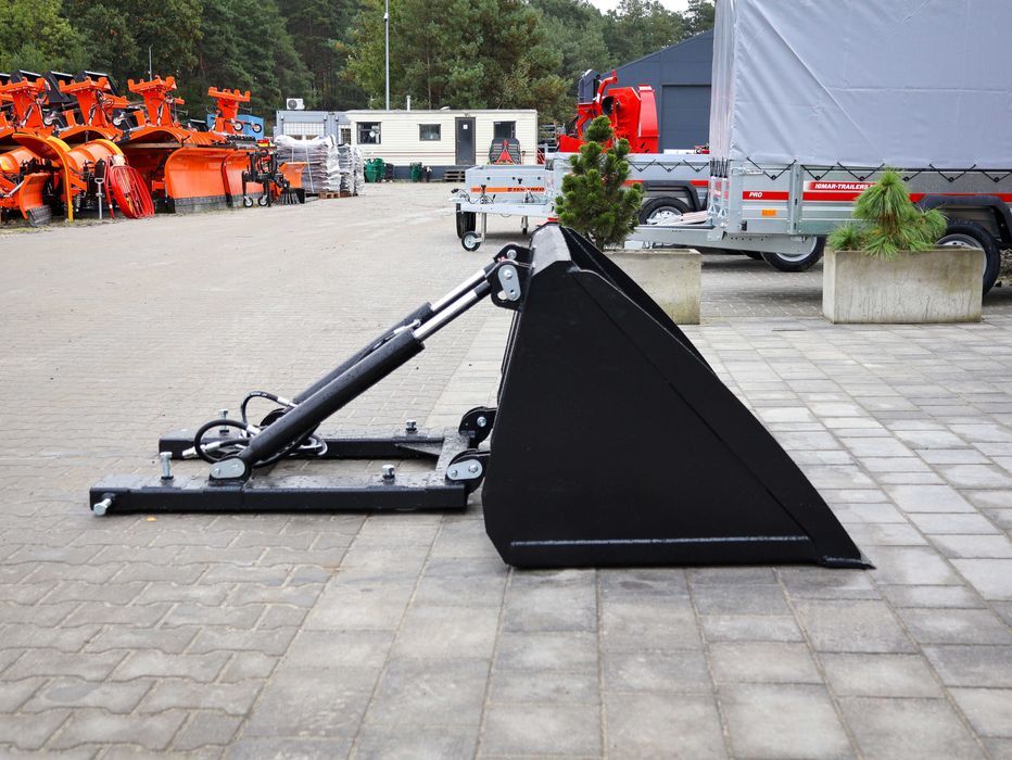 Łyżka karbowana na wózek widłowy hydrauliczna różne szerokości 1 - 2 m