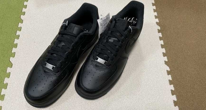 Nike Air Force 1 Low Supreme Czarny r.45