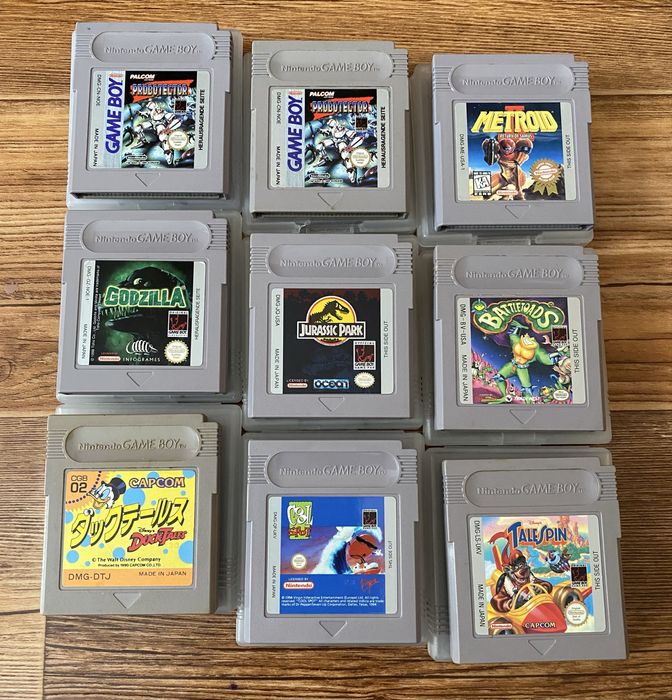 Nintendo GB/GBA: Pokemon, Zelda, Metroid, Megaman, Castlevania, Contra