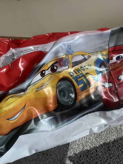 Basen dmuchany/przenośna wanienka turystyczna z grafiką bajki „Auta”