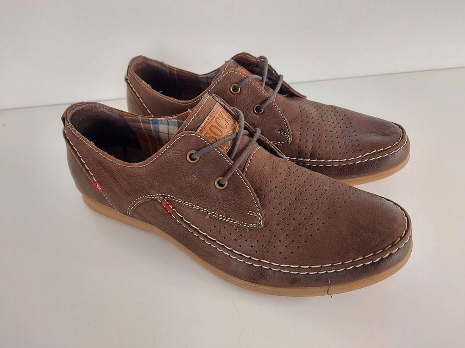 Buty męskie skórzane Lasocki w rozmiarze 41