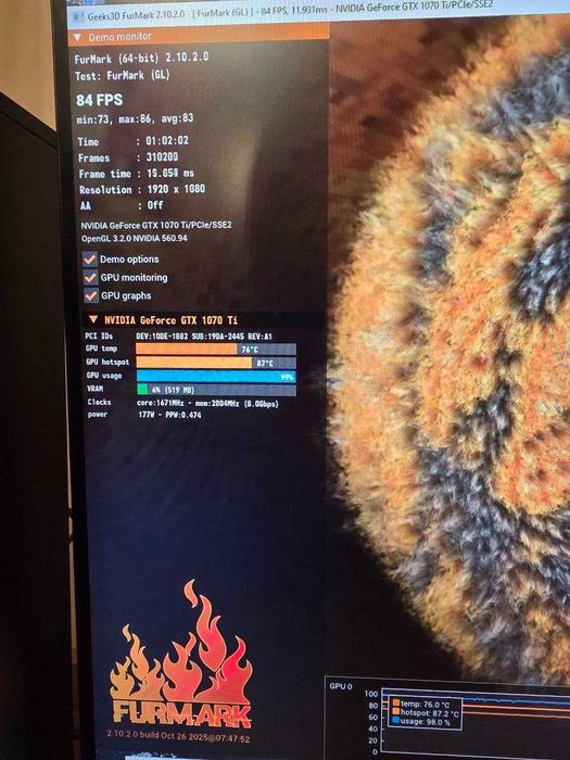 Продам Zotac 1070TI