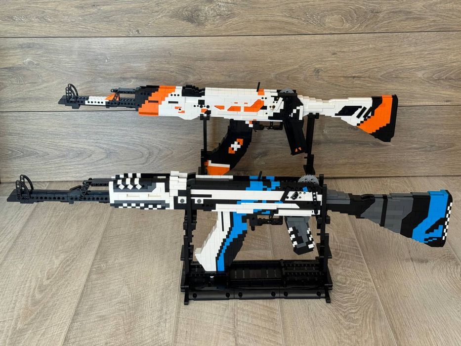 Конструктор-лего АК-47 з гри Counter Strike (Asiimov, Vulcan)