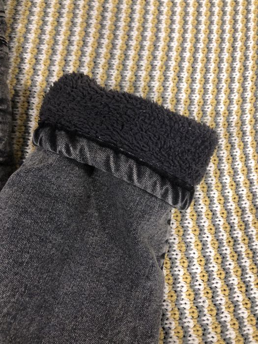 Утеплені джинси для хлопчика 134-140.В середині мех.